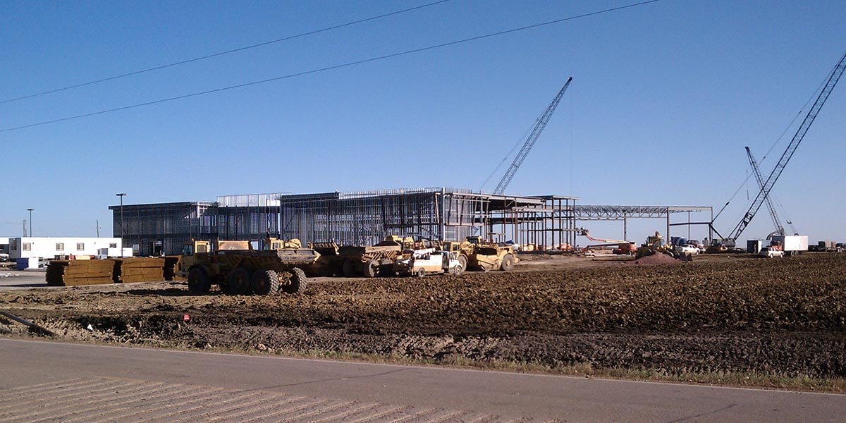 Exterior constructions of Grand Falls Casino