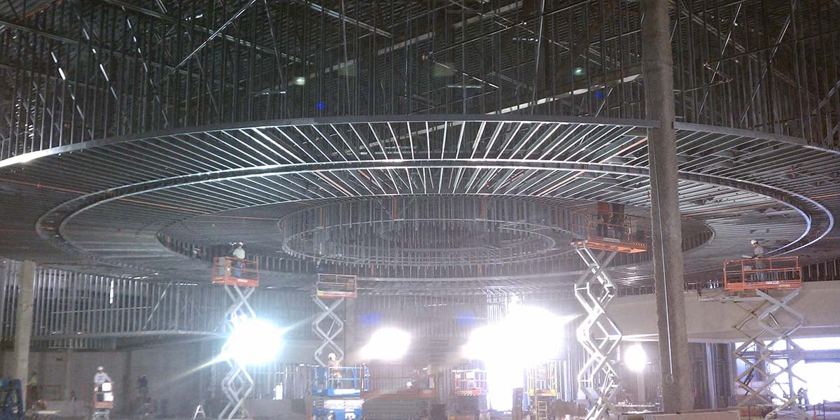 Interior construction grand falls casino